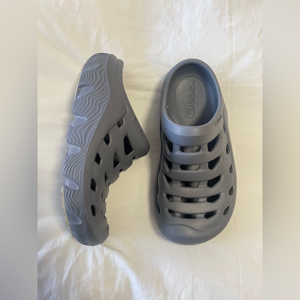 Oboz | Women’s 6 Men 4 | Gray Whakata Coast Clogs Slip On Comfort | Lightweight